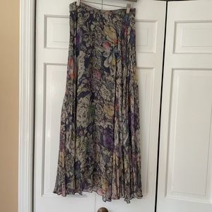 Anthropologie Maxi Skirt. Lined. NWT